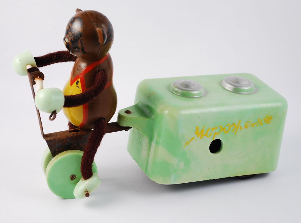 Soviet toy ice cream seller Soviet toy ice cream seller