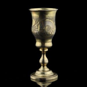 Antique Imperial-Russian goblet 84 silver