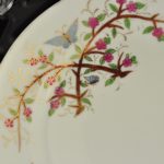 Antique porcelain plate, Gardner, hand painting