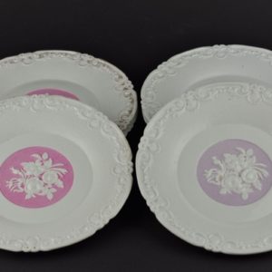 Antique Meissen plates, 19th century. 6 pieces