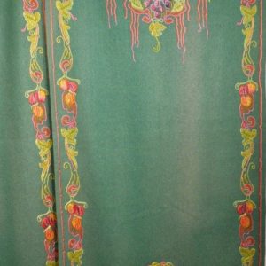 Art Nouveau-style curtains