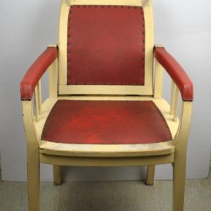 Art Nouveau barber chair