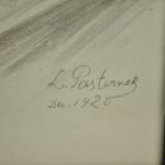 Pencil drawing L.Pasternak dec.1920
