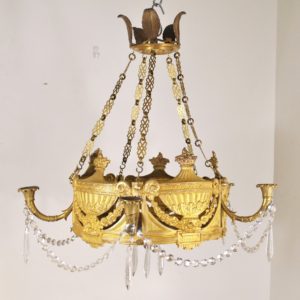 The bronze chandelier from the 19th century. -40% 1080.- !!!
