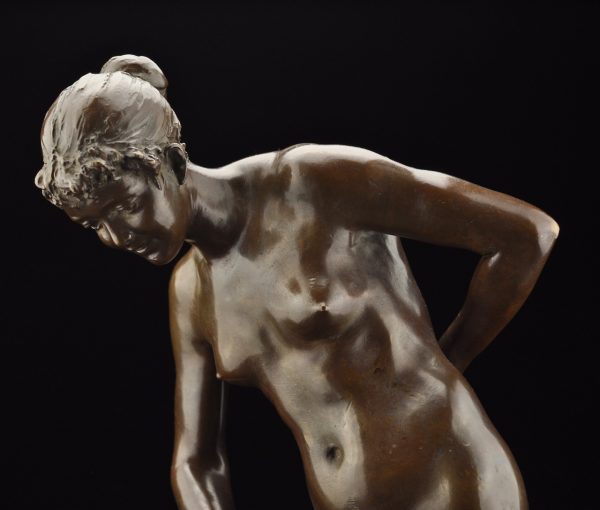 Rudolf Maison (1854-1904) bronze nude female figure