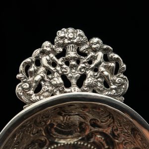 Antique 18th century Dutch silver bowl