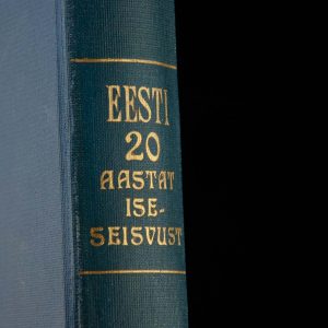 Antique Estonia book "20 years of independence"