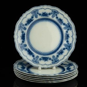 Antique English  Glenwood Johnson Bros  porcelain plates