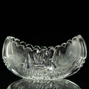 Antique Estonian crystal bowl