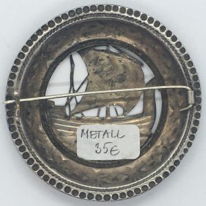 Metallist Viikingilaevaga sõlg