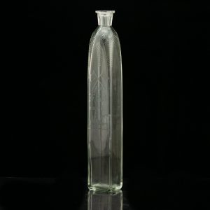 Antiikne klaaspudel,  Laev 1855-1905