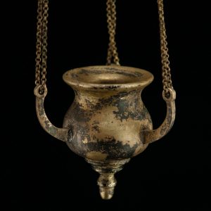 Antique Bronze icon lamp