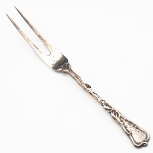 Antique fork, 84 silver, 1859 N.Plinke