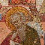 Antiikne Õigeusu ikoon "Johannes Jumalasõnaõpetaja evangelistide ja eestseisjatega"17saj. lõpp 18.saj. algus