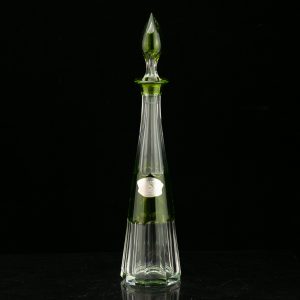 Antique Belgian crystal carafe by Val St. Lambert