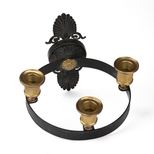 Antique wall mounted candle holder