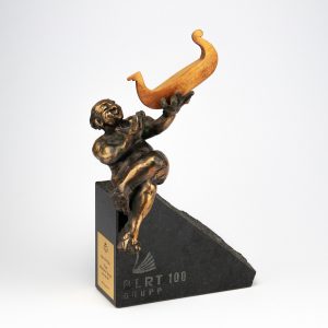 Pronks skulptuur Meremeeste kaitsja,Tauno Kangro 2012a,Eri Klasile kingitus BLRT100 Grupp