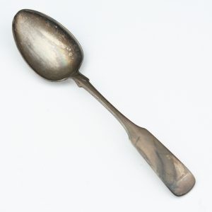 Antique Estonian Tallinn silver spoon by Dehio, Gottfried Erhard 1810-1857