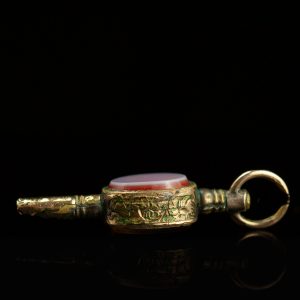 Antique pocket watch key pendant
