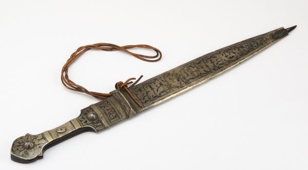 Antique eastern Russian? sword, niello