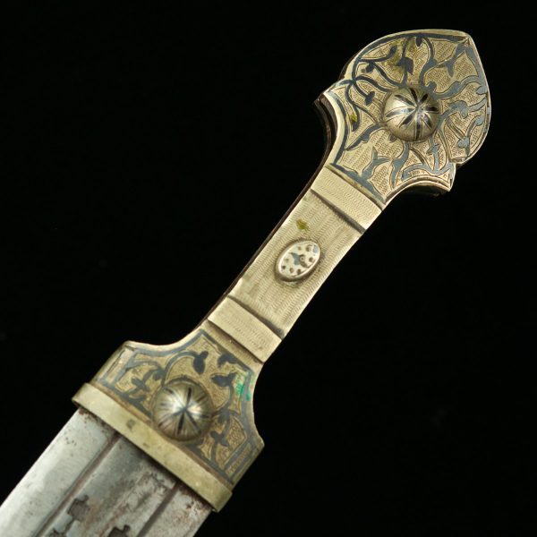 Antique eastern Russian? sword, niello