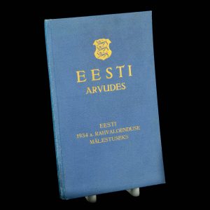 Antiikne raamat Eesti arvudes-1934a. Rahvaloenduse mälestuseks