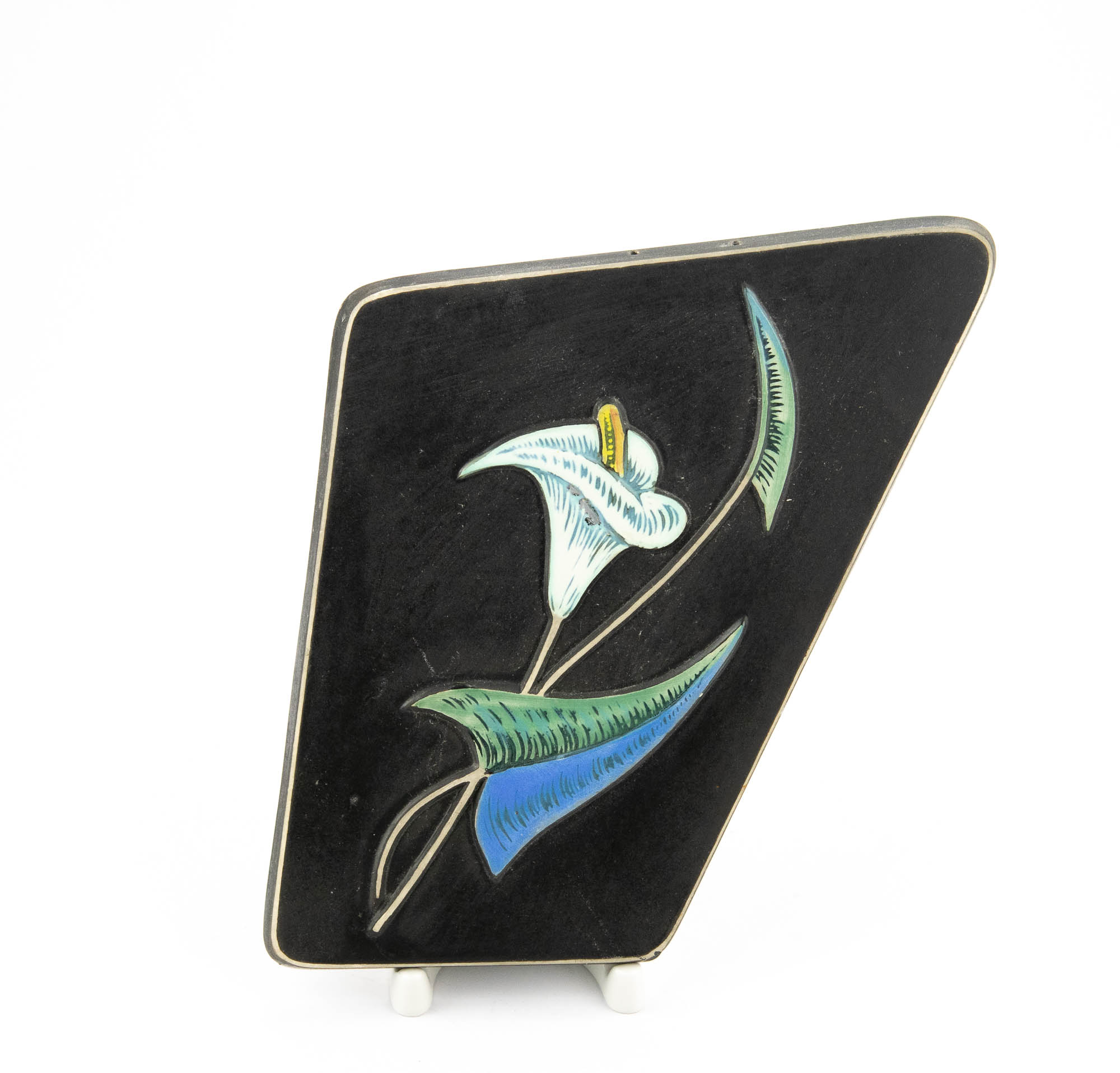 Keraamiline seinaplaat lillega Keraamiline seinaplaat lillega