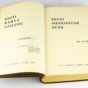 Taska köites raamat Eesti iseseisvuse sünd, 1936a