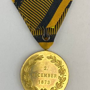 Ausrtia Ungari medal 1873