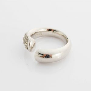 Silver ring , size 17