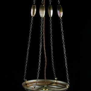 Juugendstiilis laelamp,1 klaaskuppel