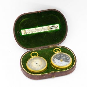 Komplekt - Baromeeter kompass ja termomeeter karbis