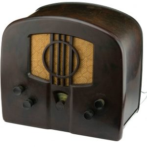 Art Deco bakeliidist raadio Philips nr 938A
