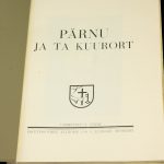 Raamat-Pärnu ja ta kuurort 100 a.juubeliks, 1939a K.Eerme