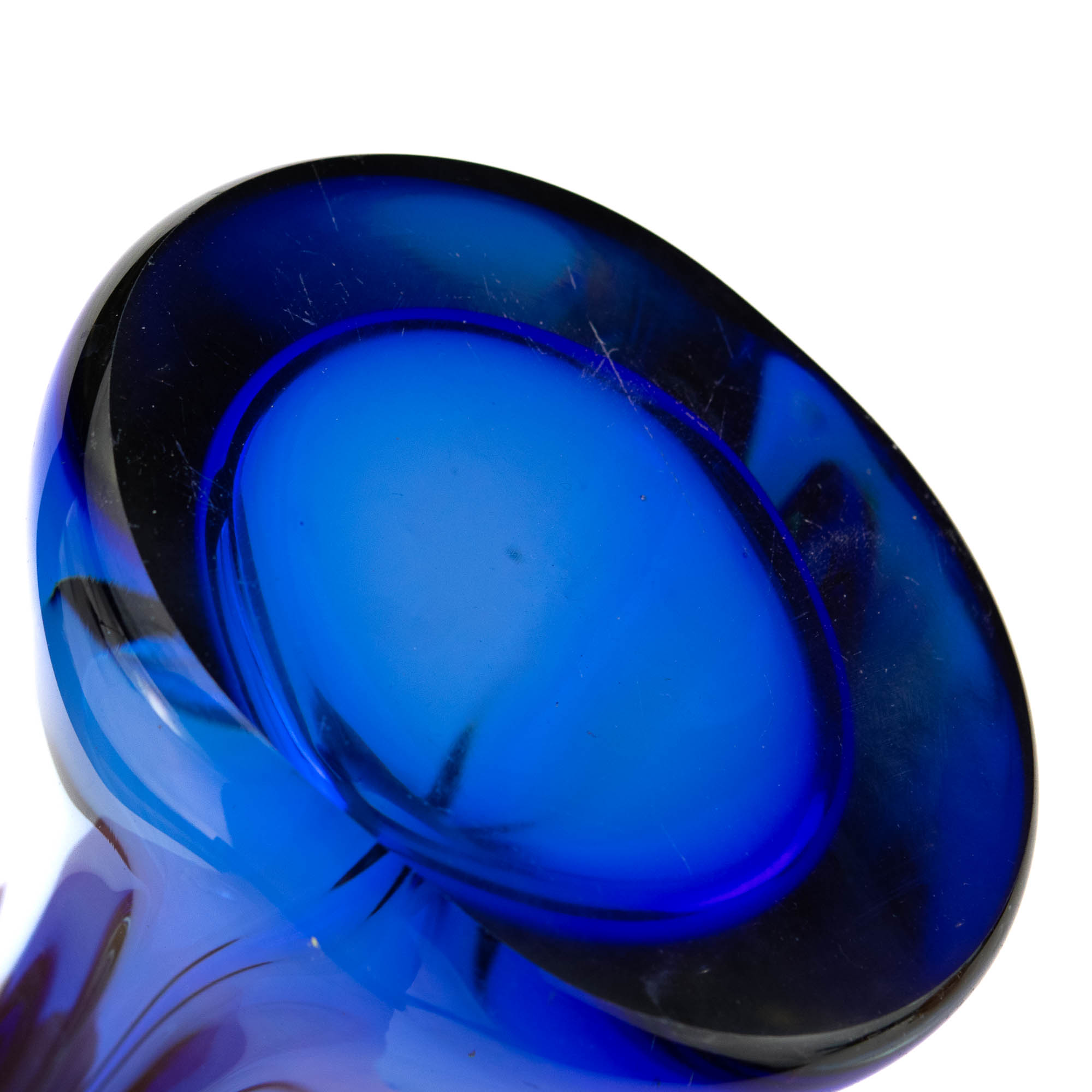 Tarbeklaasi sinine vaas Ants,Ants Leinberg