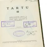EW raamatud 3 osa-Tartu I-II-III,1933a,1935a