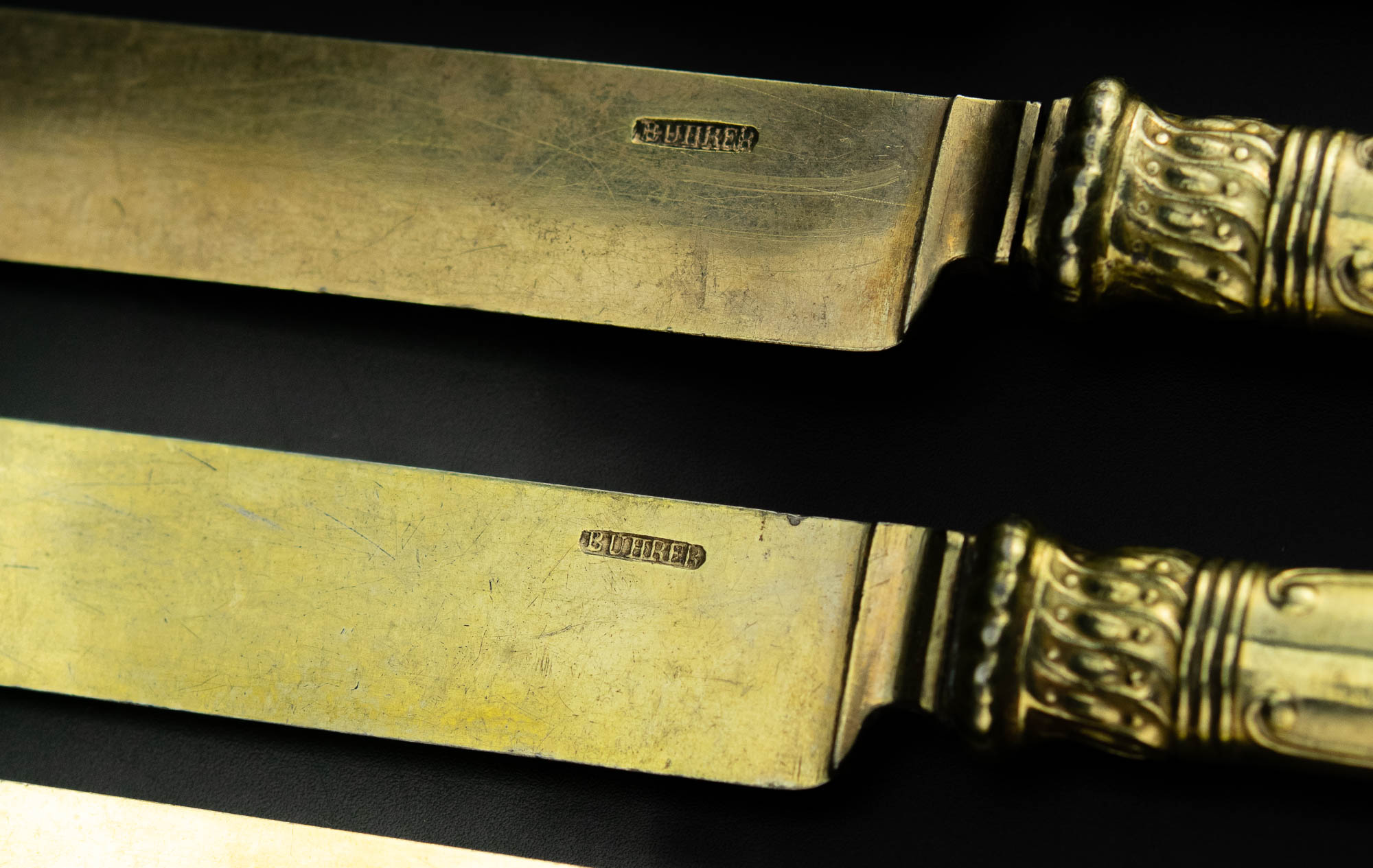 Noad 12tk. kullatud hõbe Noad 12tk. kullatud hõbe