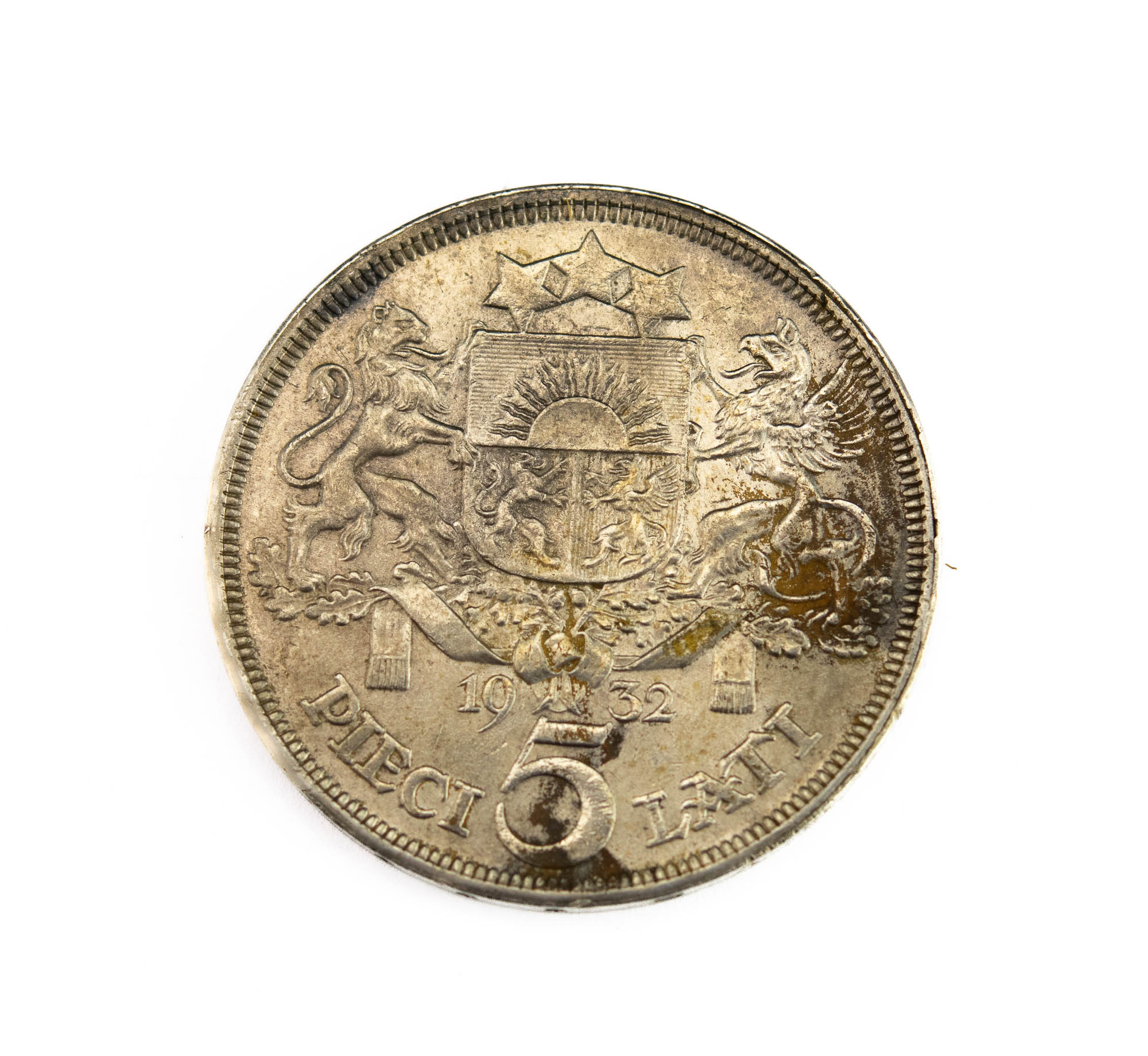 Läti münt 1932 - 5 latti