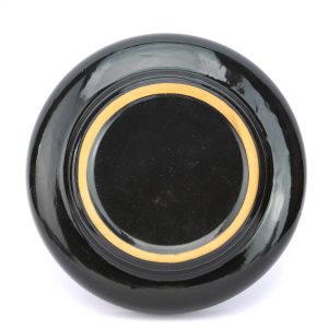 Keraamiline alus rohelised lilled