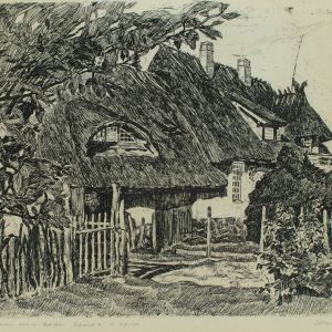 Edith Paris graafika Ants Laikmaa omakodu, ofort 27/40, 1958a,1961a