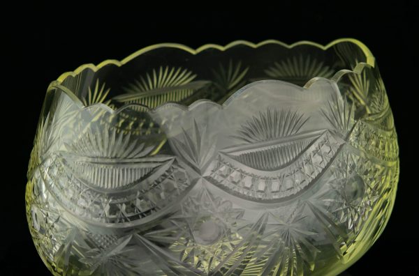 Klaasist ovaalne kauss,Djatkovi kristalli tehas Venemaa