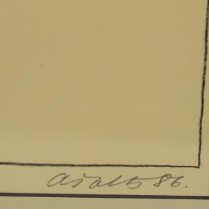 Andres Tolts (1949-2014)graafika “Alumiinium”, 12/40 1986a lito