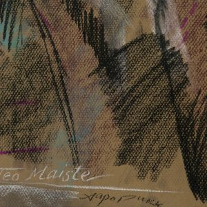 Aapo Pukk "Teo Maiste portree 20.01.97"pastell