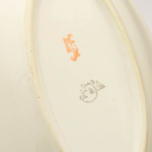 KFK portselanist ovaalne vaagen Muhu mänd