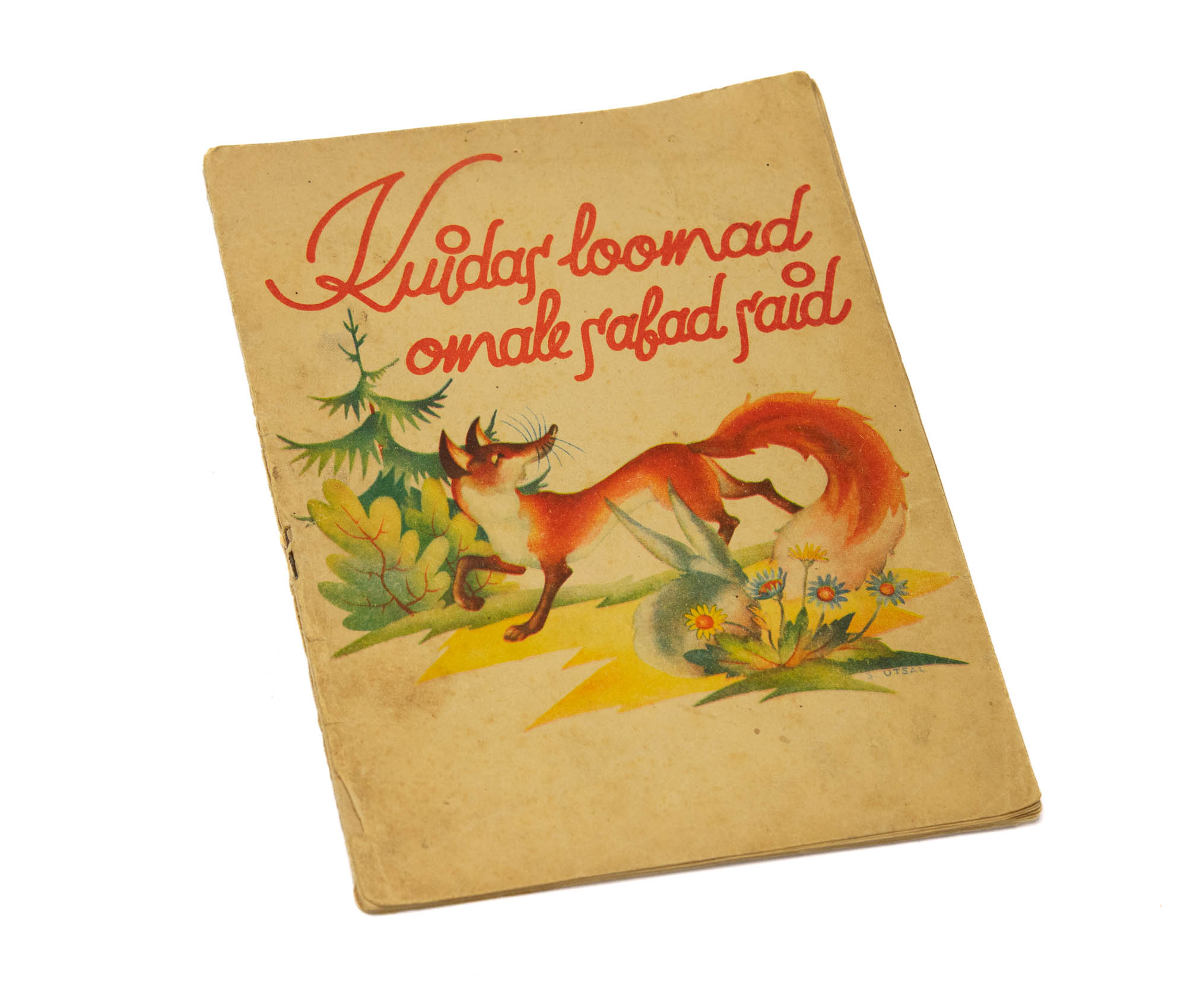 Raamat-Kuidas loomad omale sabad said,muinasjutt 1943a Tallinn Raamat-Kuidas loomad omale sabad said,muinasjutt 1943a Tallinn