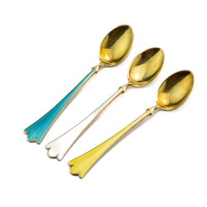 Norra emailiga kohvilusikas,925 hõbe