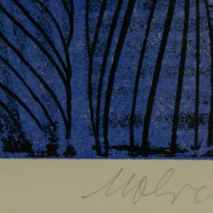 Maret Olvet (1930-2020) Unistus,lito 5/25 1968a Maret Olvet (1930-2020) Unistus,lito 5/25 1968a