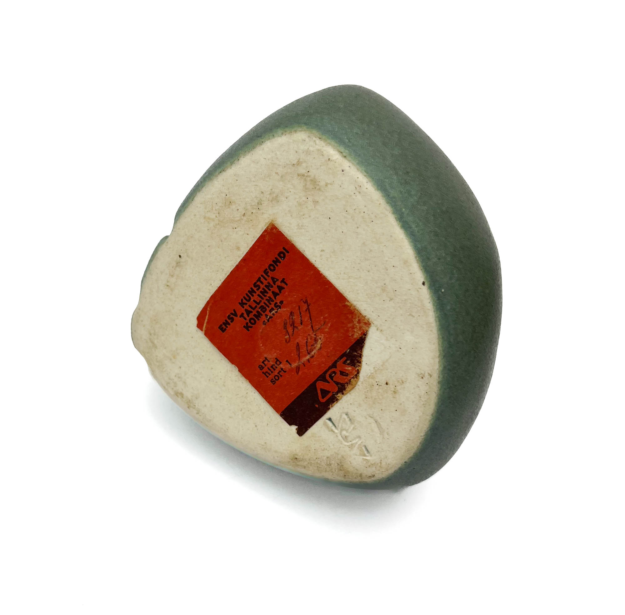 ARS-i keraamiline roheline väike vaas