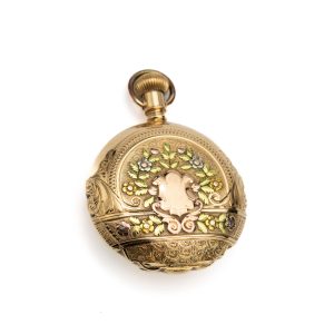 Kulduur granaatidega, kuld 14K