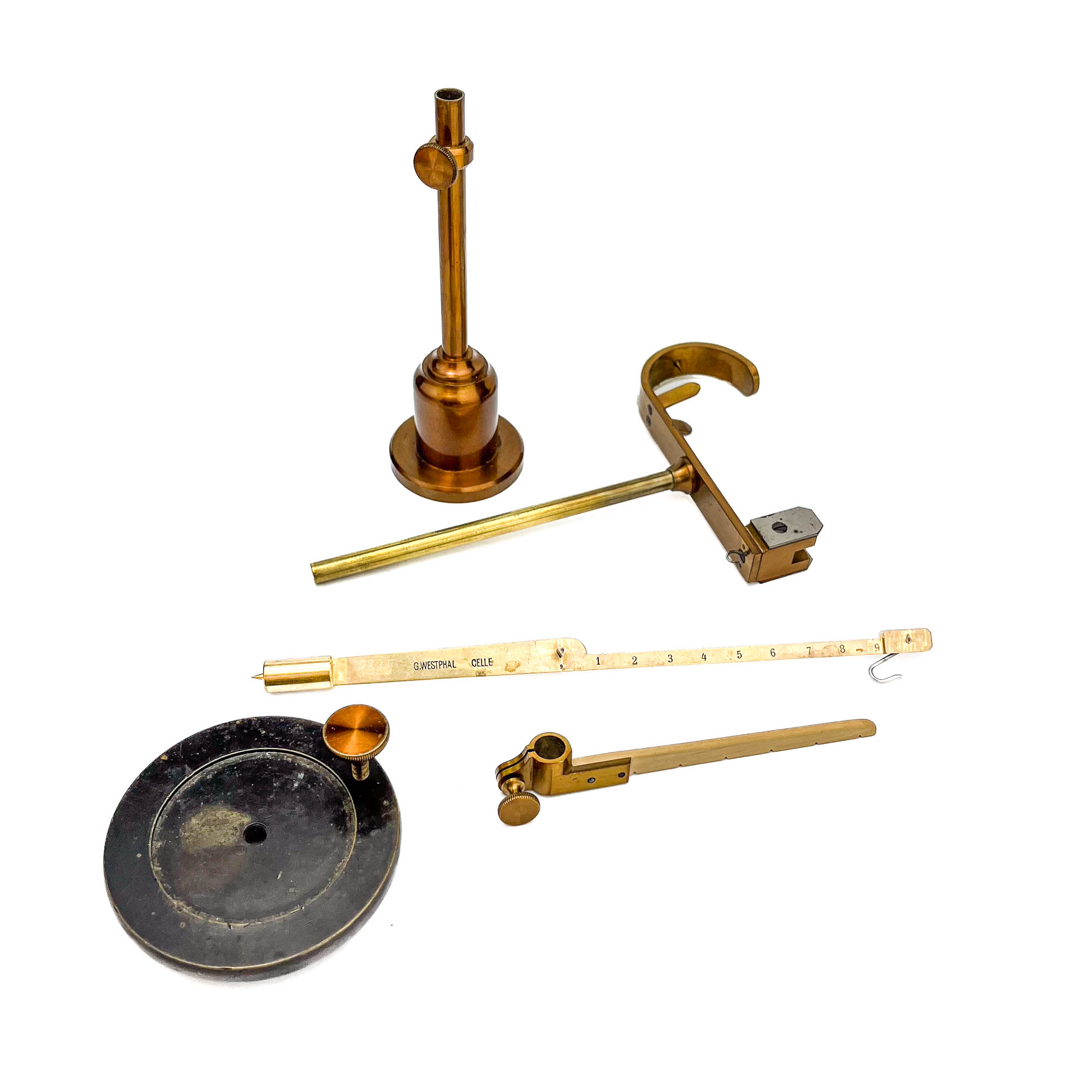 Antiikne seade vedelike ja tahkete kehade tiheduse määramiseks G.Westphal Celle 3704